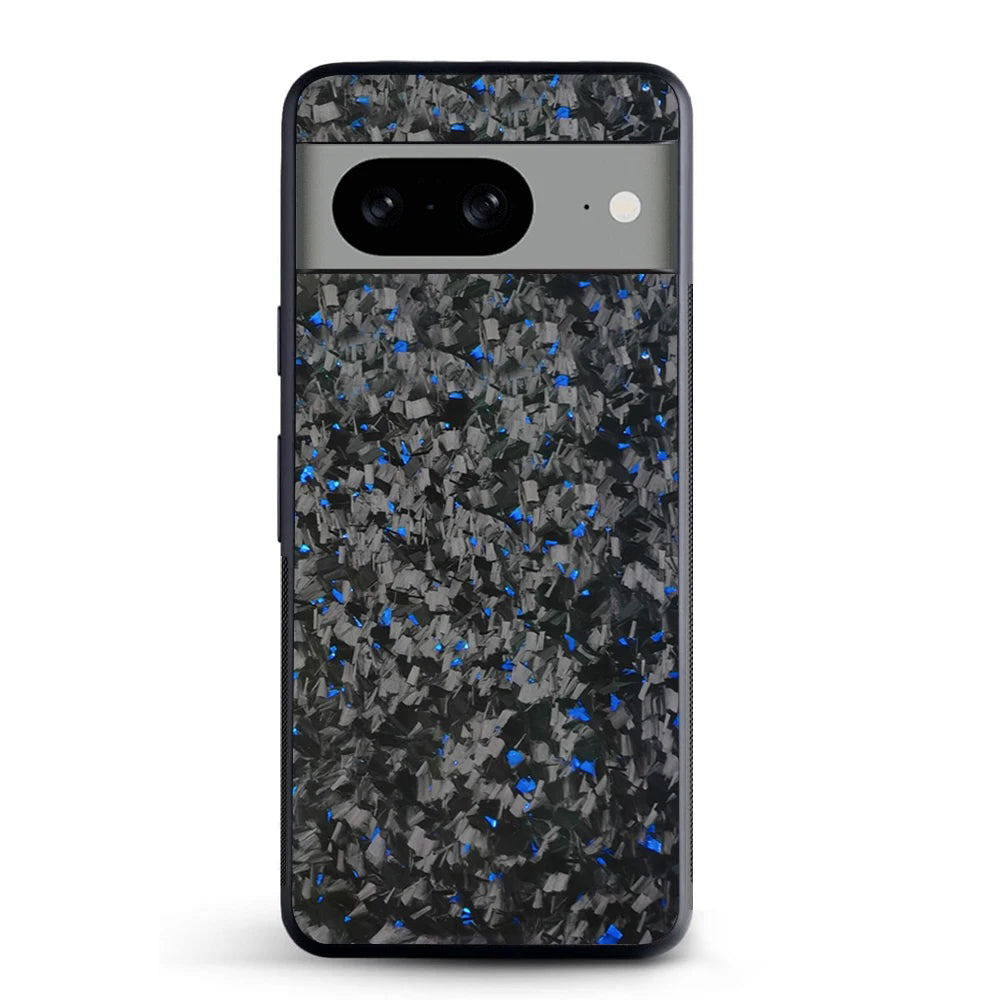 Google Pixel Small Forged Carbon Flakes Case FLEX | Sapphire