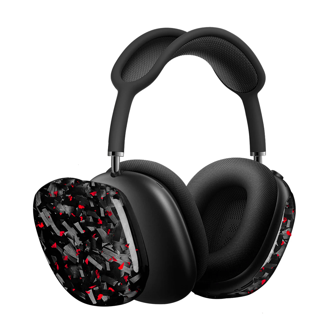 Forged Carbon AirPods Max Case | Ruby
